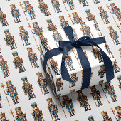 Classic nutcracker wrapping paper geschenkpapier