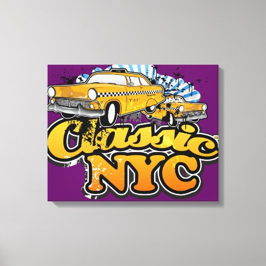 Classic NYC Leinwanddruck (Vorderseite)