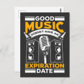 Classic Old Rock Music Festival - Martha Argerich Postkarte (Vorne/Hinten)