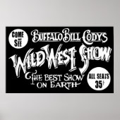 CLASSIC OLD WEST BUFFALO BILL BANNER POSTER (Vorne)