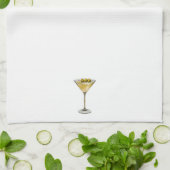 Classic Olive Martini Kitchen Towel Geschirrtuch (Gefaltet)