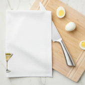 Classic Olive Martini Kitchen Towel Geschirrtuch (Viertel Falte)