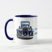Classic Opa Classic Car Design Coffee Tasse (Links)