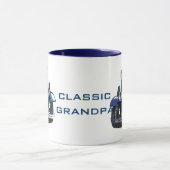 Classic Opa Classic Car Design Coffee Tasse (Zentrum)