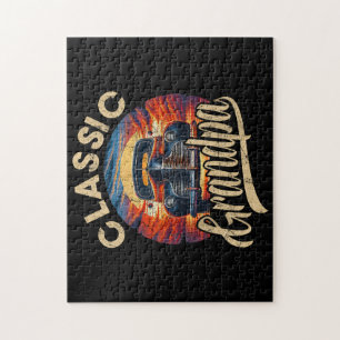 Classic Opa Funny Sprichwort Car Lover Vater Pap Puzzle