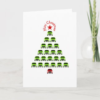 Classic Original Mini Xmas Baum Card Karte