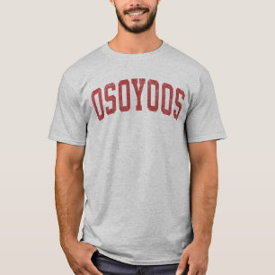 Classic Osoyoos BC Verstörte kanadische Wüste T-Shirt