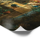 Classic Painting - The Bathing Pool Poster (Ecke)