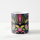 Classic Pansy: Vintages Blumenmuster Kaffeetasse (Mittel)