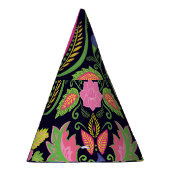 Classic Pansy: Vintages Blumenmuster Partyhütchen (Rechts)