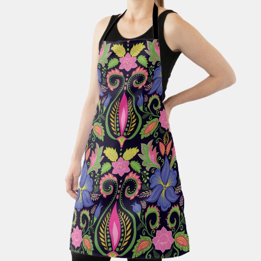 Classic Pansy: Vintages Blumenmuster Schürze (InSitu)