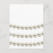 Classic Pearls Postkarte (Vorderseite)
