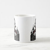 Classic Peeking Vampire Mug Kaffeetasse (Mittel)