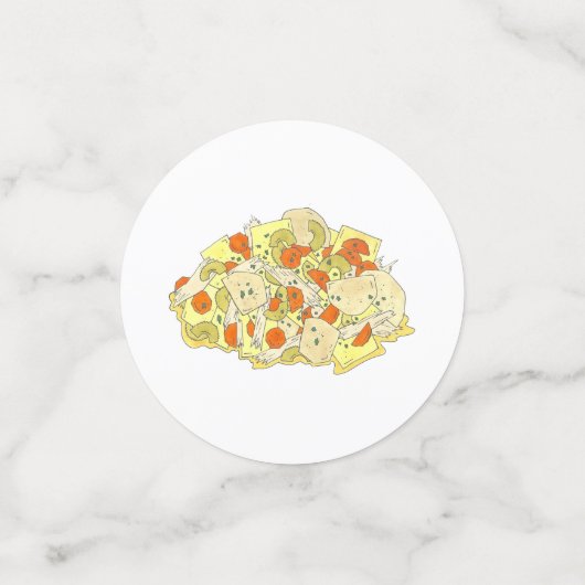 Classic Pennsylvania PA Dutch Amish Food Geschirr Konfetti (Klein Vorderseite)