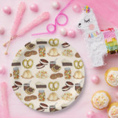 Classic Pennsylvania PA Dutch Amish Food Geschirr Pappteller (Party)