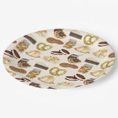 Classic Pennsylvania PA Dutch Amish Food Geschirr Pappteller (Schrägansicht)