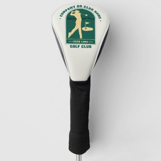 Classic Personalisiert Golf Club Company Headcover (Vorderseite)