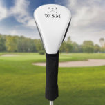 Classic Personalisiert Monogram Golf Clubs Golf Headcover<br><div class="desc">Personalisieren Sie das Monogramm in klassischer Typografie,  um ein einzigartiges Golfgeschenk zu schaffen und für jeden Golfer zu behalten. Entwickelt von Thisisnotme©</div>