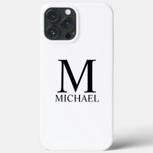 Classic Personalisiert Monogram und Name Case Mate