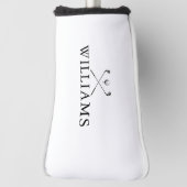 Classic Personalisiert Name Golf Clubs Headcover (Rotieren 90)