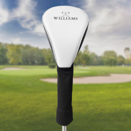 Classic Personalisiert Name Golf Clubs Headcover