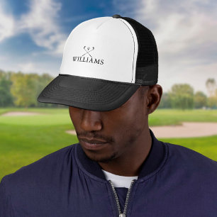 Classic Personalisiert Name Golf Clubs Truckerkappe