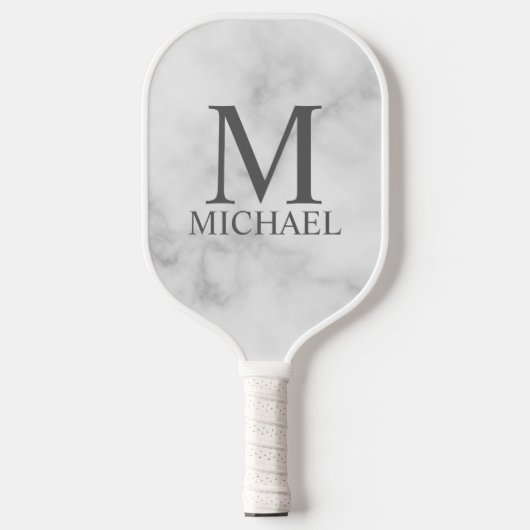 Classic Personalized Monogram and Name Pickleball  Schläger (Vorderseite)