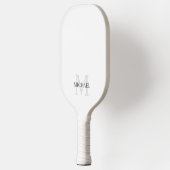 Classic Personalized Monogram and Name Pickleball Schläger (Links)