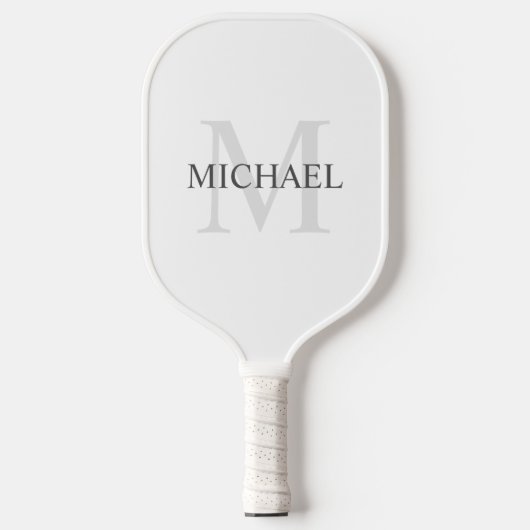 Classic Personalized Monogram and Name Pickleball Schläger (Vorderseite)