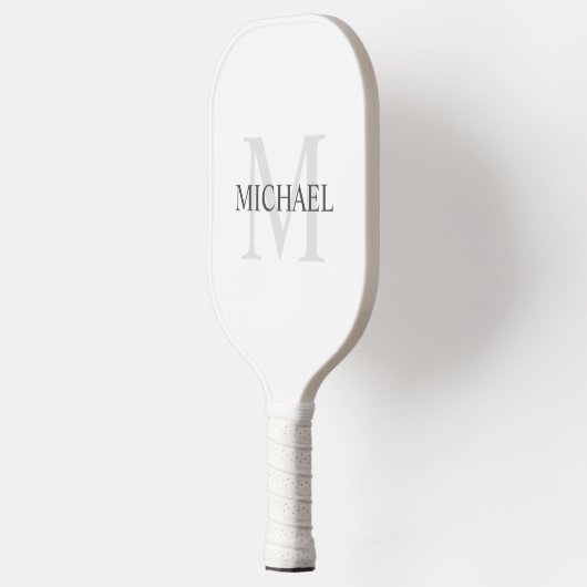 Classic Personalized Monogram and Name Pickleball Schläger (Links)