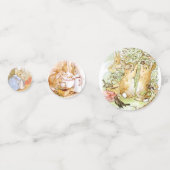 Classic Peter der Kaninchen Tischkonfetti Set 1 Konfetti (Rückseiten)