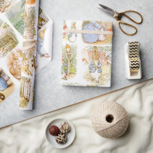 Classic Peter der Kaninchenwackelpapier Geschenkpapier