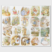 Classic Peter der Kaninchenwackelpapier Geschenkpapier (Flach)