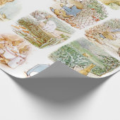 Classic Peter der Kaninchenwackelpapier Geschenkpapier (Ecke)