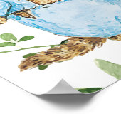 Classic Peter der Rabbit Baby Diaper Raffle Budget Poster (Ecke)