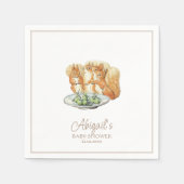 Classic Peter der Rabbit Beatrix Potter Baby Serviette (Vorderseite)