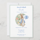 Classic Peter der Rabbit Beatrix Potter Geburtstag Einladung (Vorderseite)
