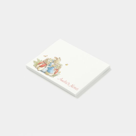 Classic Peter der Rabbit Beatrix Potter Sweet Post-it Klebezettel (angewinkelt)