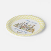 Classic Peter der Rabbit Geburtstagsparty Pappteller (Schrägansicht)