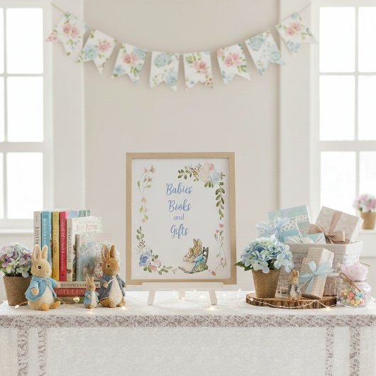 Classic Peter der Rabbit Twin Duschbücher & Gesche Poster