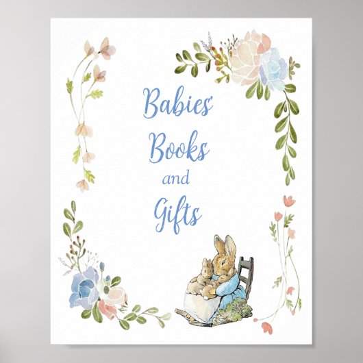 Classic Peter der Rabbit Twin Duschbücher & Gesche Poster (Vorne)