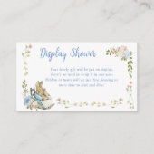 Classic Peter der Rabbit Twins Display Dusche Begleitkarte (Vorderseite)