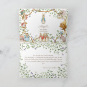 Classic Peter die Rabbit Baby Dusche Danke Auto (Innenseite)