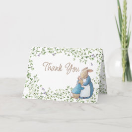 Classic Peter die Rabbit Baby Dusche Danke Auto