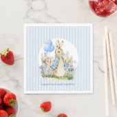 Classic Peter Rabbit Baby Shower Boy Serviette (Beispiel)