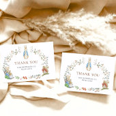 Classic Peter Rabbit Baby Shower Thank You  Begleitkarte