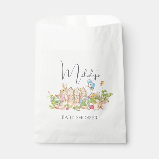 🐰🌿 Classic Peter Rabbit Gastgeschenk Bags Geschenktütchen (Vorderseite)