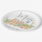 Classic Peter Rabbit Paper Teller - 7" Runde (Schrägansicht)