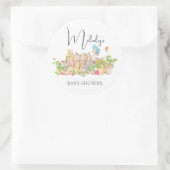 Classic Peter Rabbit Round Abzeichen Runder Aufkleber (Tasche)