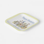 Classic Peter the Kanbit Birthday Paper Plate Pappteller (Gewinkelt)
